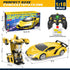 Dolanus Remote Control Car, Transform Robot RC Cars for Ages 5-12, Kids Toys, Birthday Gifts for Boys
