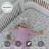 100% 2 Pack, 28x52 Dreamology Crib Sheets Cotton, Cotton Fitted Crib Sheet, Standard Crib Sheet, Cotton Crib Sheets