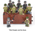 WW2 Battlefield Ground Military Building Block Set - 143PCS Fun for Kids and History Buffs
