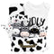 iAOVUEBY Baby Shower Gifts, Baby Gift Set for Newborn, Black and White