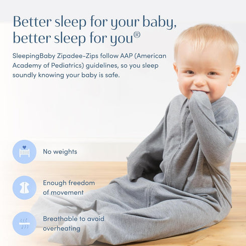 Cozy (12-24 SleepingBaby Zipadee-Zip Transition Swaddle - Baby Swaddle Blanket with Zipper Convenience - Roomy Wearable