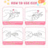 Smlpuame Girl,6 Pack Pacifier Clip Stylish Binky Clips Strap for Baby Girls,Paci Holder with Clip Lightweight Universal