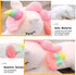 AIXINI 31.5 Inch Plush Unicorn Stuffed Animal Toy, Cute Soft White Unicorn with Rainbow Wings Gifts for Girls