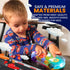 3-5 Playbees Light-Up Transparent Car with Remote Control, Toys for Autistic Kids Ages Sensory Activity for Kids