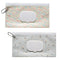 Yinluluna 2 Pack Wipes Dispenser, Portable Wipe Container with Hanging Loop, Refillable Wet