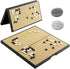 11 Inch Go Game Set - Magnetic Travel Board Game with Plastic Pieces for Classic Strategy Fun