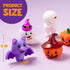 JOYIN 6 Pcs Halloween Light-Up Bath Toys - Flashing LED Light Floating Bathtub Toys for Baby Toddler Water Games