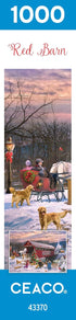 Ceaco Classic Christmas - Red Barn 1000 Piece Jigsaw Puzzle