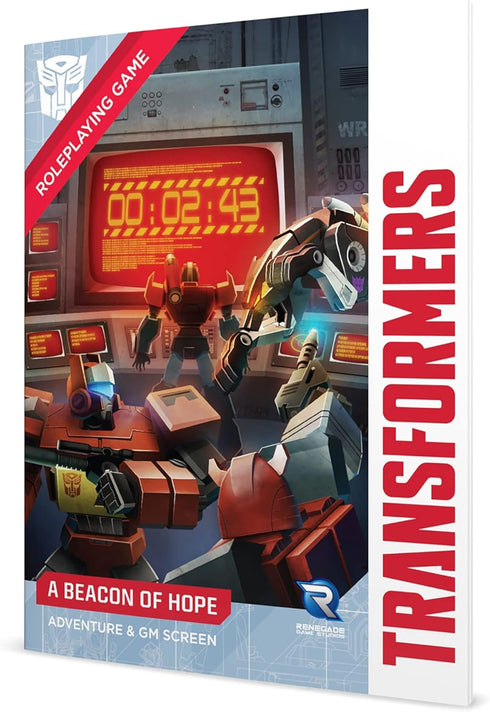 Transformers Roleplaying Game: Beacon Of Hope Adventure & GM Screen for 1st - 2nd Level Players