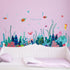 Amaonm Creative Cartoon Removable 3D Under The Sea World Wall Stickers for Nursery Room