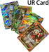 60PCS TCG Deck Cards, 55PCS Ultra Rare Cards, 5 Random UTR, Gilded Text English Version, Kamisato Ayaka ZhongLI