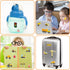 500 Harloon Pcs Construction Sticker Car Bus Truck Airplane Ship Thick Gel Cling Truck Transportation Vehicle Sticker