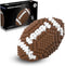 KADELE Football Block Set, Adults challenging STEM Block Decoration, Miniature 3D Educational