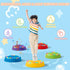 5PCS Music Light Up Stepping Stones for Kids Toddler - Non-Slip Stackable Plastic Sensory Stepping Stones, Preschool