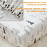 100% 52 28 Inch Brandream Crib Sheets Boys Girls Cotton Woodland Forest Tree Arrow Baby Nursery Bed Sheet for Crib