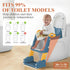 Potty Training Seat, Toddler Toilet Seat for Little Boys Girls, Potty Training Toilet with Urinals, Toddler Step Stool