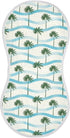 decor gift Cotton Muslin Burp Cloths Large Easy Care Summer Beach Palm Tree Feeding