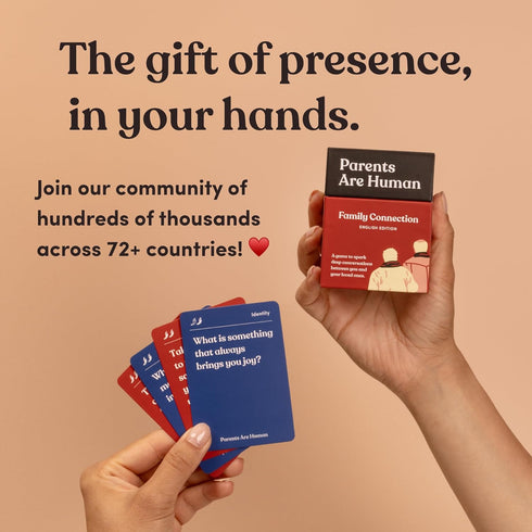 70 Parents Are Human, Relationship Cards, Get to Know Each Other Better, Parents, Families, Teens & Kids Relationship