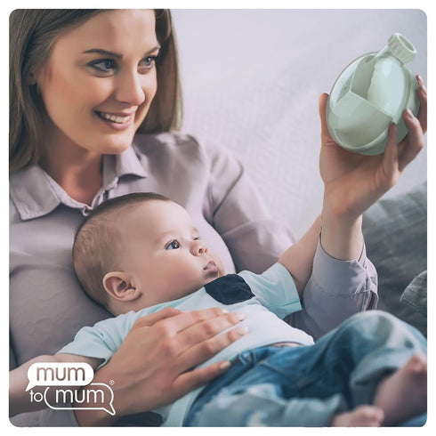 1 Pack, Formula Dispenser Baby Rotating For On-the-go feedings, Formula Holder, Formula Container for Travel, BPA Free