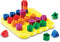 Learning Resources Stacking Shapes Pegboard, Toddler Activity,Fine Motor Toy, Gifts for Boys