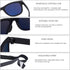 MAXJULI Baby Infant Sunglasses, Safe and Soft with Adjustable Strap, BPA Free, for 0-24 Months, Model 7002