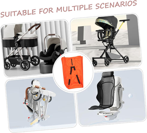 Spacious Stroller Airplane Travel Bag - Ideal for Diapers & Toys