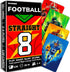 QUOKKA Football Fast-Paced Card Game for Kids & Adults 128 Cards &