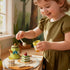 Sets 3-5, Set Wooden Tea for Toddlers Pretend Play Tea Party for Girls & Boys, Kids Birthday Gift