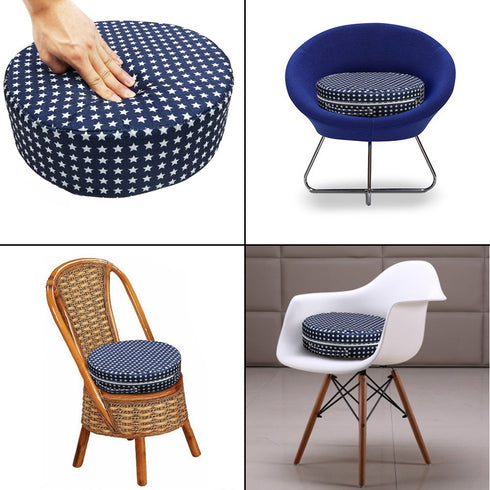 Blue Star Anti-Slip Dining Seat Cushion for Kids