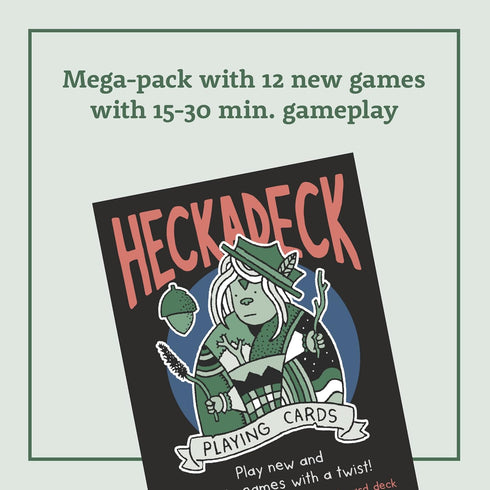 Heckadeck Playing Cards by Chronicle Books