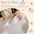 13.8 Inch, 1.6 Lbs SQEQE Weighted Elephant Plush, Weighted Elephant Stuffed Animal, Cute Plushies Soft Pillow Toy Gift