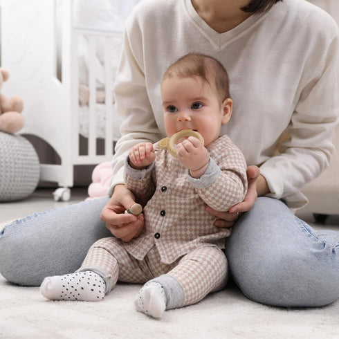 3 Pack Teething Toys for Babies 0-6 Months BPA Free, Baby Toys 6-12 Months Teething Relief Easy to Hold, Silicone Teethers Chew Toys for Infant Baby Essentials