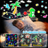 Dimmable Projector,360 Night Light for Kids,Dinosaur Night Lights Projector,Remote Timer Star Slient Ocean Lights