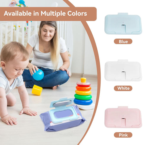 Jwthee Baby Wipe Warmer, Constant Temperature Evenly Heating Portable USB Wet Wipe Heater for Babies Portable Wipe