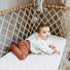 (20" 28") 2 Pack Bassinet Mattress Pad Cover Fit for Graco Travel Lite Crib/Guava Lotus/Maxi-COSI Swift Lightweight