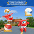Super Wings Transformer Toys 4-Pack, 5" Action Figures, Educational Toys for Boys & Girls Age 3+