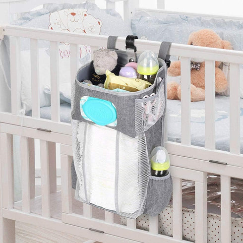 Youngy Nursery Diaper Stacker - Storage Solution for Crib or Wall