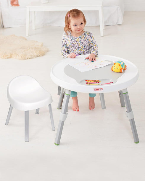 Set 2, Skip Hop Toddler's Activity Chairs, of Metal, White