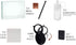EISCO Mineral ID Kit - 7 Pieces for Geology Classrooms - Includes Streak Plate, Glass Plate, Dropper Bottle & More