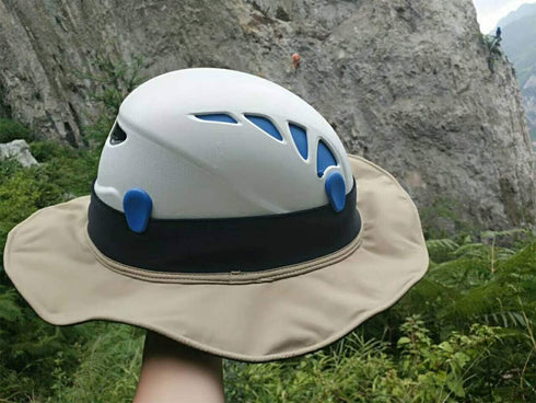 4th of July Decorations, Climbing Helmet Sun Hat, Safety Helmets Sun Protection Accessories for High-Altitude Workers