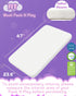 Pack 47"x23.6", 4 1 100% WELLZEE N Play Mattress Fit for ELEMARA in Baby Bassinet Bedside Crib with Breathable