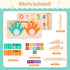 Counting LovesTown Preschool Learning Toys, Educational Math Manipulatives Finger Blocks, Tracing Number for Toddlers