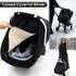 Winter Baby Car Seat Cover, Infant Car Seat Cover with Thickened Fleece Lined, Warm Carseat Covers with Side Breathable