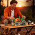 SHAREHB Set 677PCS Mountain Camping Building Blocks - Outdoor Adventure Scene Construction Toy with Tent, Camping Car