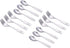 ANNOVA Kids Silverware 12 Pieces Children's Safe Flatware Set Stainless Steel - 6 x Safe Forks, 6 x Children Dinner Spoons, Toddler Utensils, Metal Cutlery Set for LunchBox (Engraved Dog Bunny) (12FS) by Annova