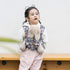 GAGAKU Kids Baby Carrier for Dolls, American Girl Bitty Realistic Baby Dolls Stuffed Animal Carrier - Blue Flowers
