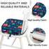 Eiury Toddler Booster Seat for Dining Table, Portable Kids Booster Seat with Safety Buckles Portable Increasing Booster