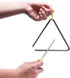 6-Inch Steel Triangle Percussion Instrument with Striker
