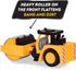 DRIVEN by Battat Micro 1:24 Scale Steam Roller, Realistic Construction Truck Toy with Lights & Sounds for Kids 3+