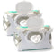 Gadjit Wet Wipes, Hand Wipes & Baby Wipes Wall Dispenser (2 Pack)